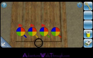Can You Escape2 Level7 Tap Color circles