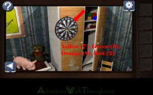 Can You Escape Horror Level1 Dart Board