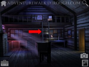 Cabin Escape Alice Story Part1 attic stair