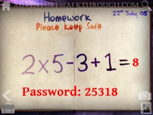 Cabin Escape Alice Story Part4 Password