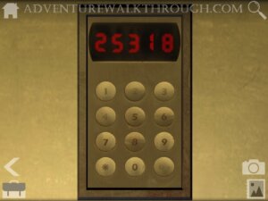 Cabin Escape Alice Story Part4 keypad