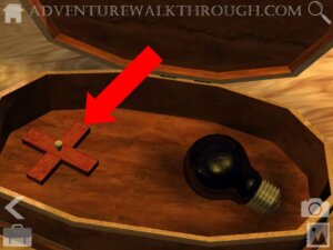 Cabin Escape Alice Story Part4 wooden cross