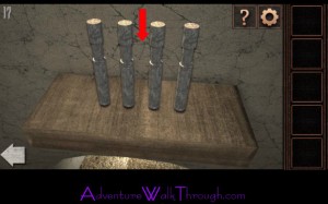 Can You Escape Tower Level 17 wooden sticks