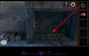 Can You Escape Tower Level7 fireplace wood