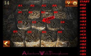 Can You Escape Adventure Level 14 steps puzzle