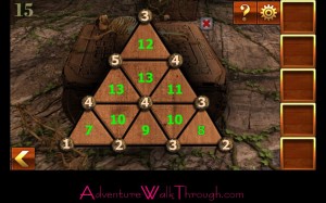 Can You Escape Adventure Level 15 pyramid puzzle