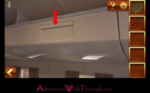 Can You Escape Adventure Level 4 overhead bin