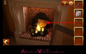 Can You Escape Adventure Level 5 fireplace