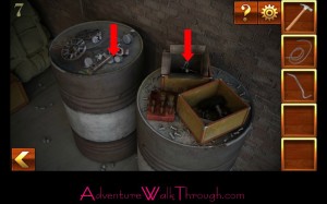 Can You Escape Adventure Level 7 barrels