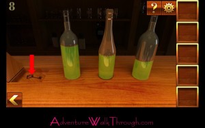 Can You Escape Adventure Level 8 bottles