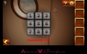 Can You Escape Adventure Level 9 enter password