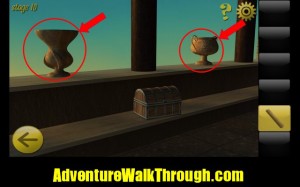 World Escape Level10 vase clue columns