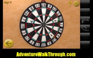 World Escape Level12 dart board