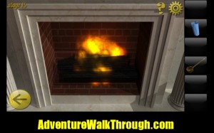 World Escape Level15 fireplace