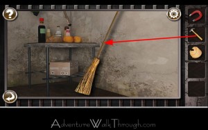 Escape the Prison Room Level5 broom handle