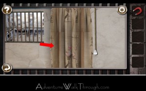 Escape the Prison Room Level5 curtain